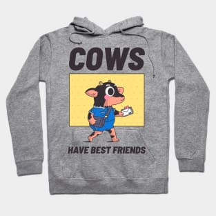 Cows have Best Friends Animal Facts Hoodie